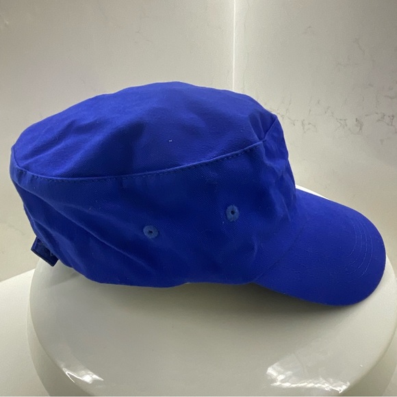 Chicago Cubs blue embroidered military cap hat - Picture 4 of 6